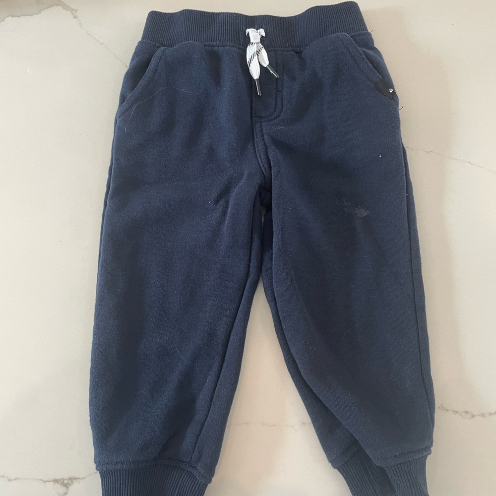 Quiksilver Blue Jogger Sweatpants Relaxed Fit